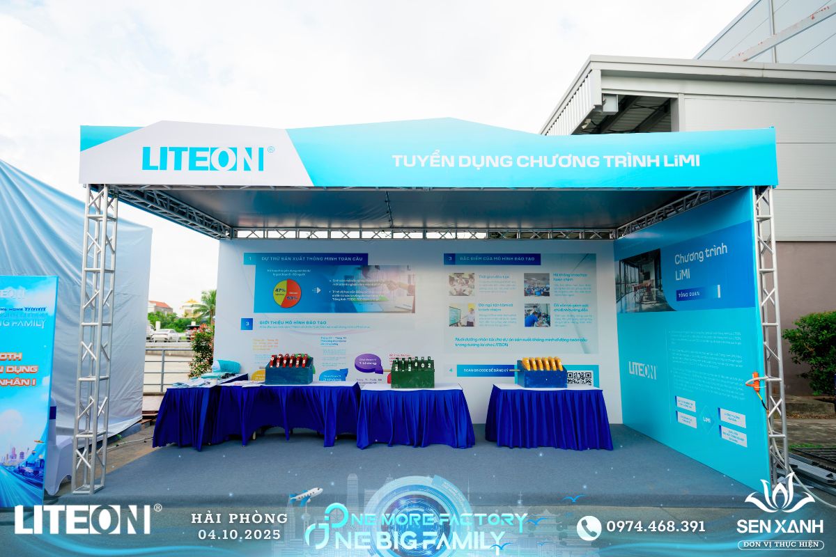 Booth tuyển dụng LiMI Booth tuyển dụng LiMI