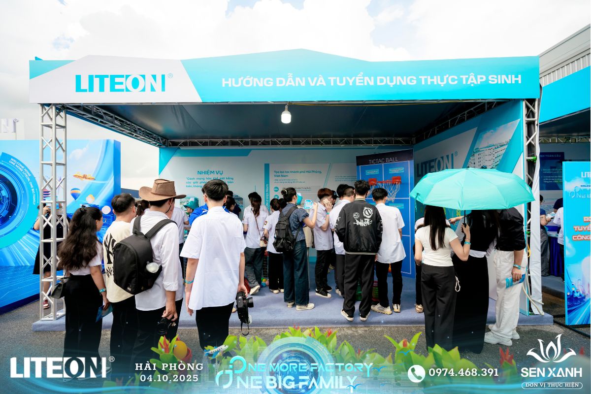 Booth tuyển dụng thực tập sinh Booth tuyển dụng thực tập sinh