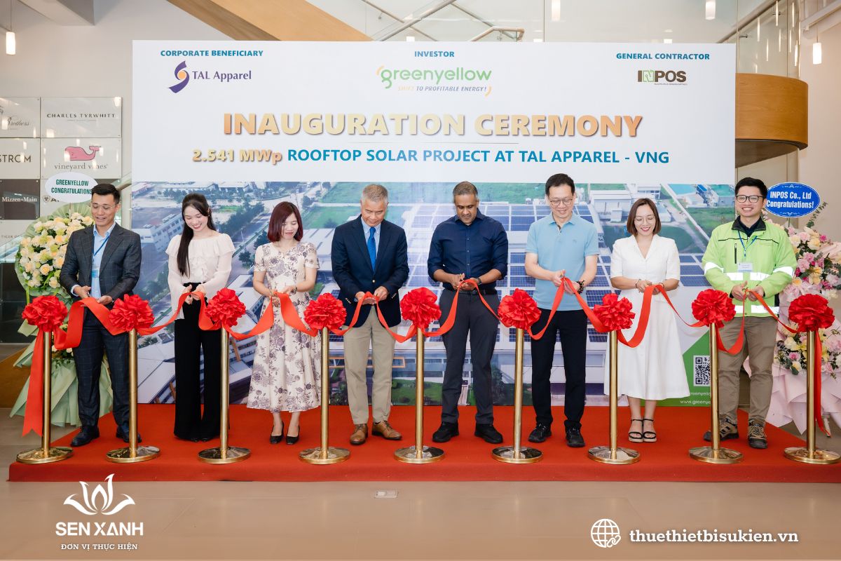 Backdrop sự kiện khánh thành Backdrop sự kiện khánh thành