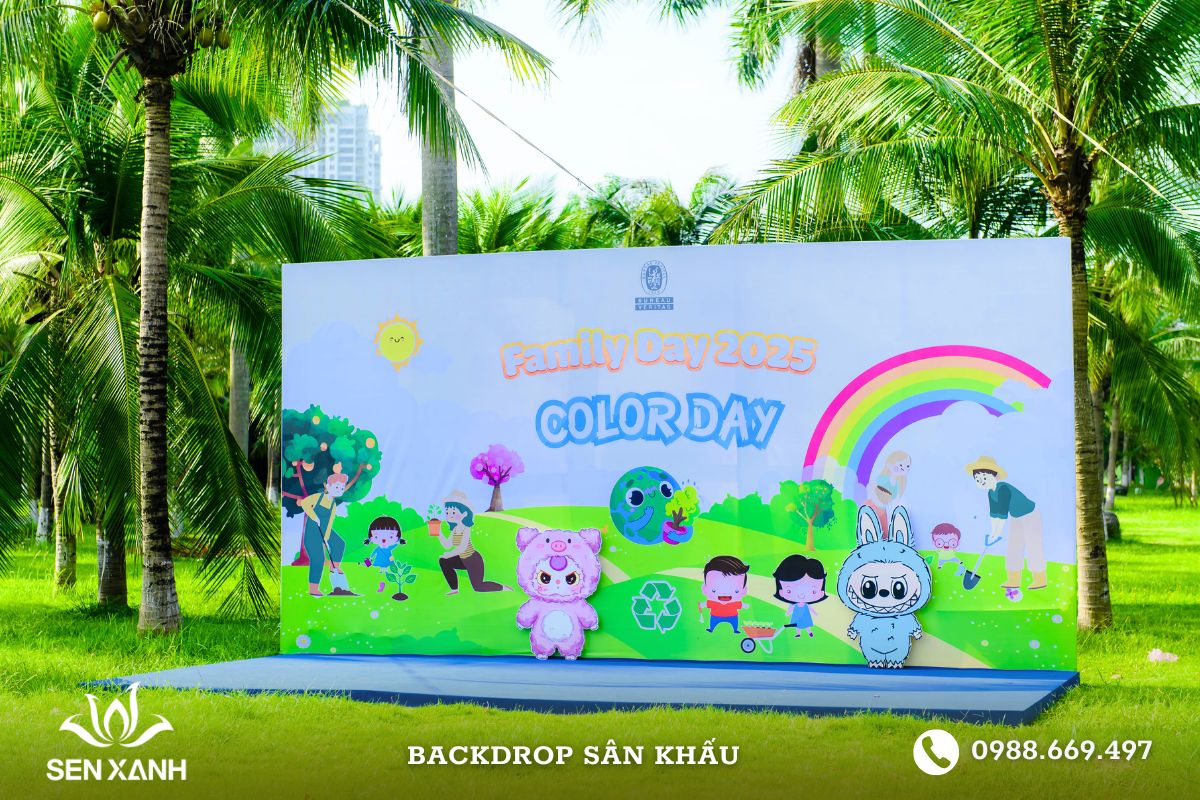 Bảng giá cho thuê backdrop sự kiện
