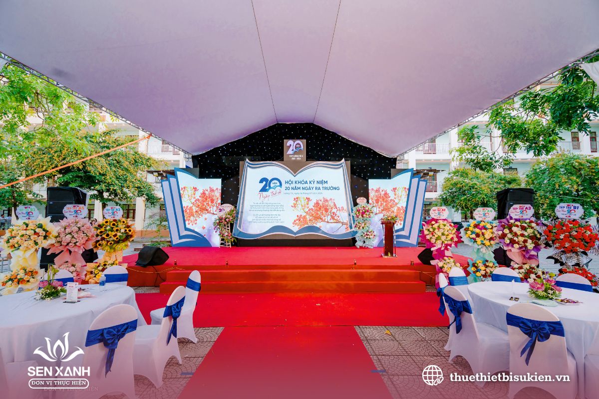 Kích thước Backdrop họp lớp phù hợp với không gian Kích thước Backdrop họp lớp phù hợp với không gian