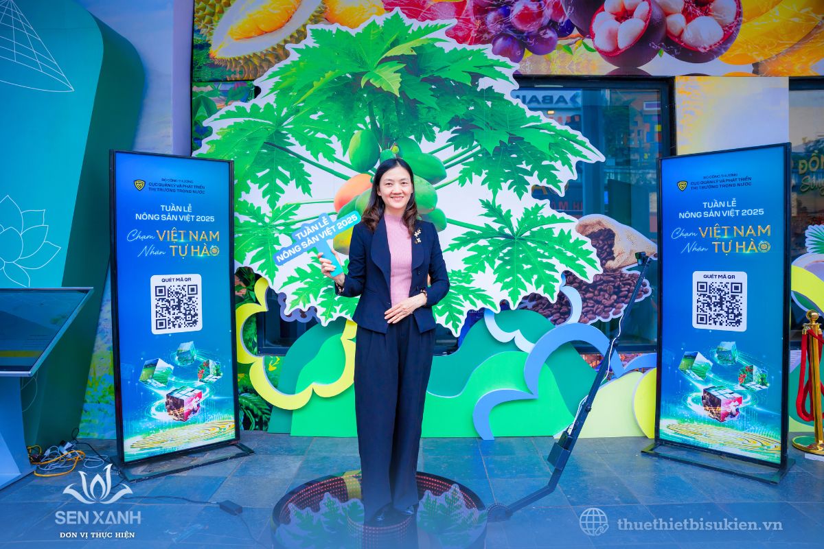 Kích thước Backdrop phù hợp với không gian sự kiện