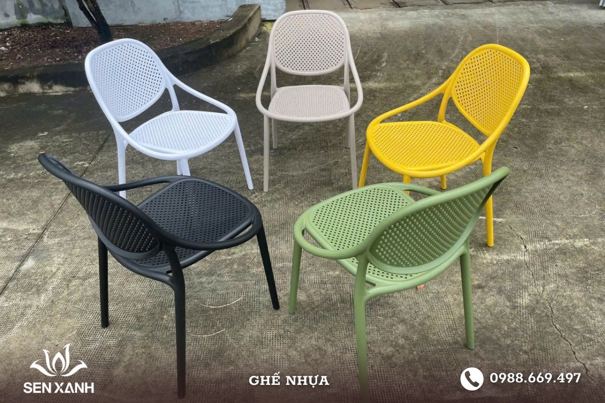 Những sự kiện nào thích hợp dùng ghế nhựa