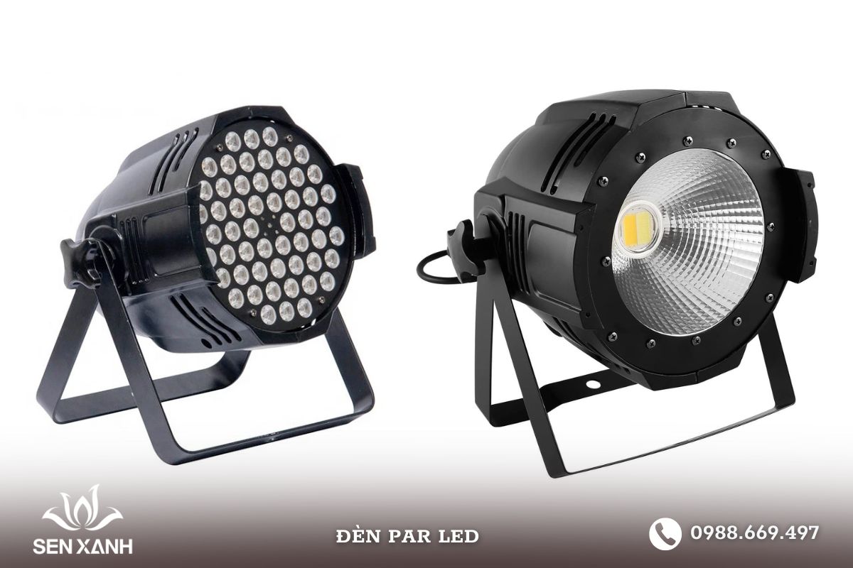 Hình dáng cấu tạo đèn Par LED