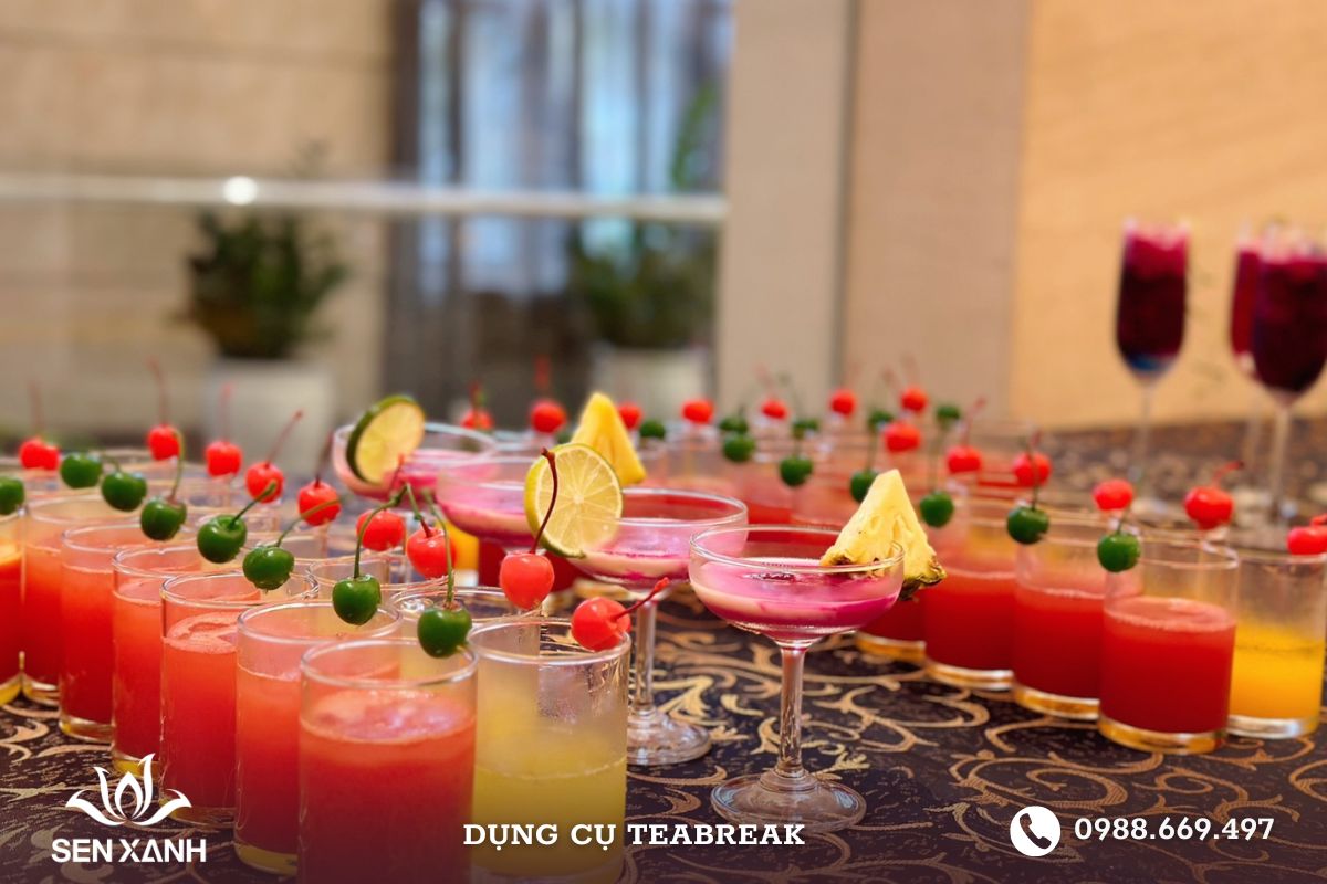Các loại đồ uống teabreak Các loại đồ uống teabreak
