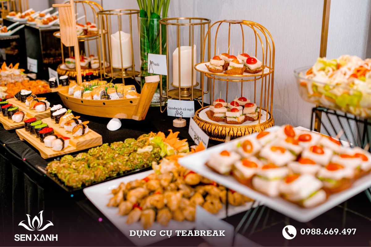 Tiệc teabreak cho lễ khai trương Tiệc teabreak cho lễ khai trương