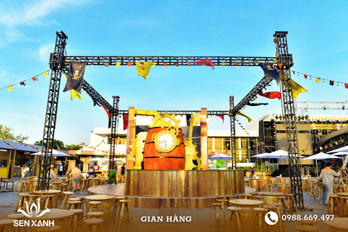 Tối ưu chi phí cho thuê gian hàng Tối ưu chi phí cho thuê gian hàng