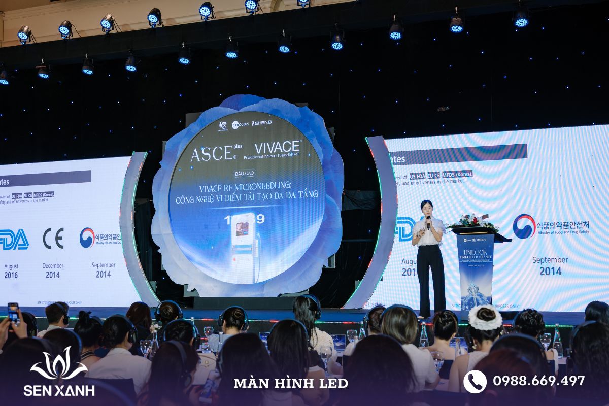 Màn hình led cho các chương trình hội thảo