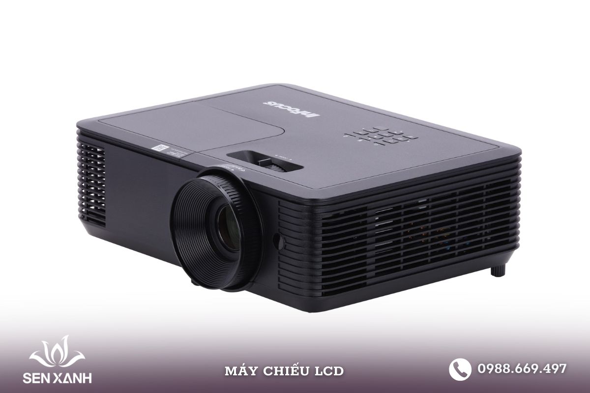 Máy chiếu có 2 công nghệ hiển thị chính là LCD và DLP