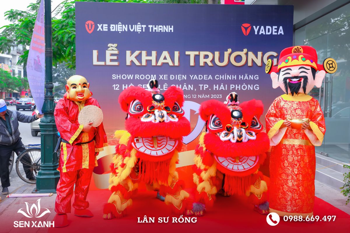 Giá dịch vụ múa lân chuyên nghiệp, uy tín