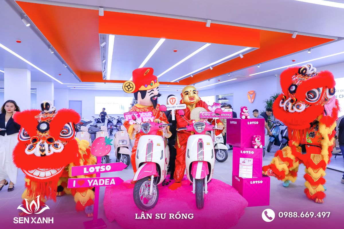 Thiết bị Sen Xanh - Đơn vị cho thuê múa lân uy tín, giá tốt