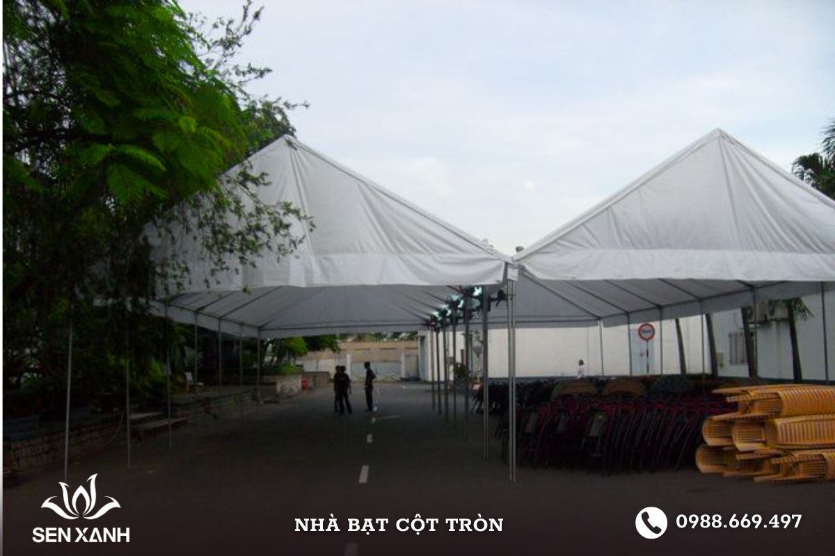 Những ưu điểm khi thuê nhà bạt cột tròn tại Sen Xanh Những ưu điểm khi thuê nhà bạt cột tròn tại Sen Xanh