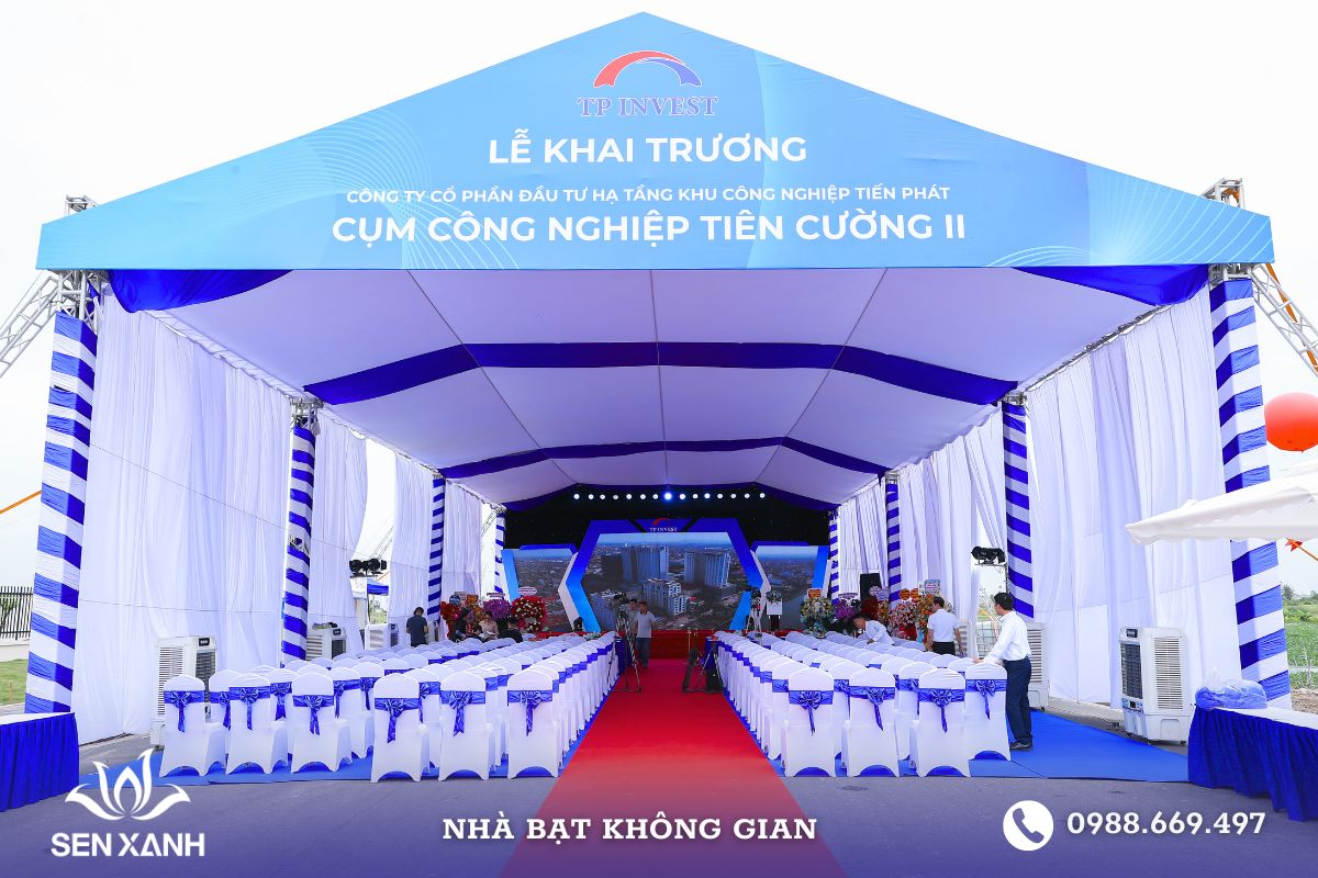 Khung nhà bạt chắc chắn, đa dạng màu sắc Khung nhà bạt chắc chắn, đa dạng màu sắc