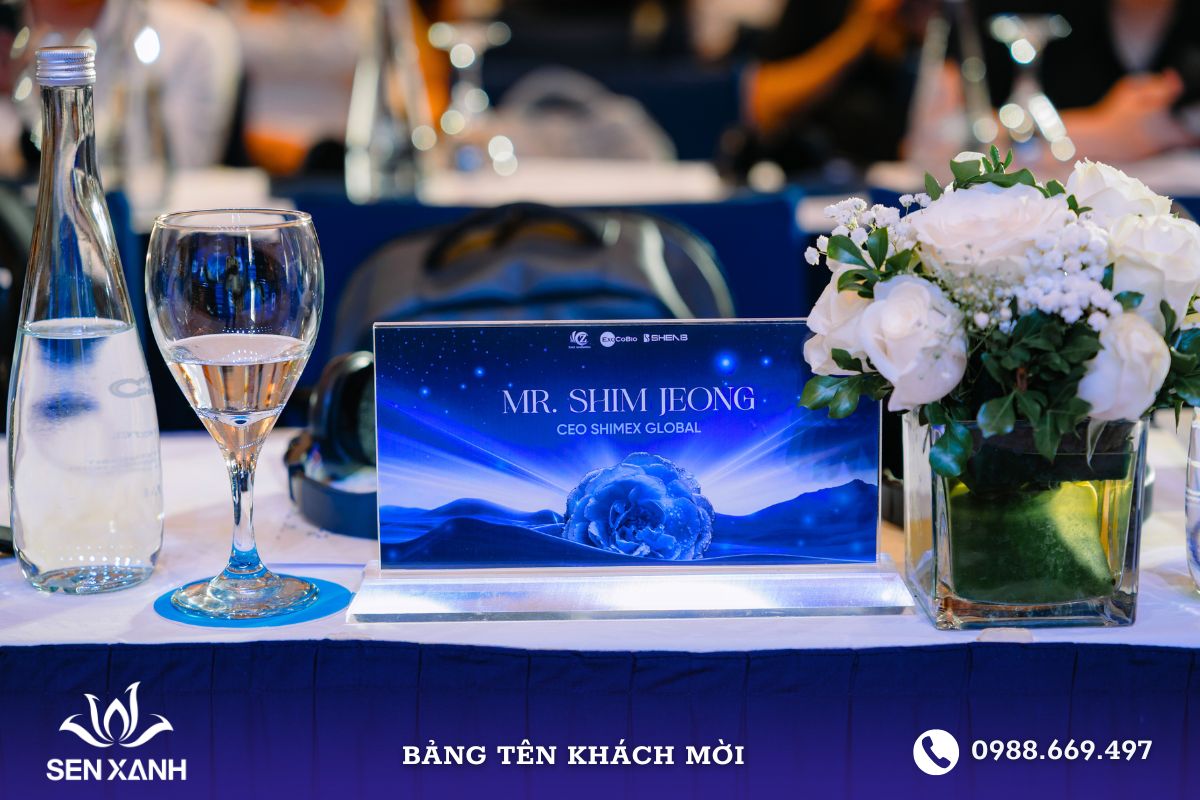 Thiết bị Sen Xanh cung cấp cho sự kiện lễ ra mắt sản phẩm ZACY 2025