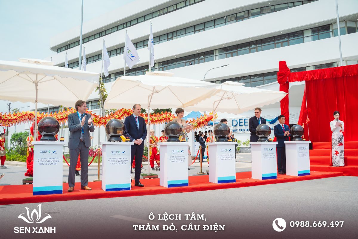 Thiết bị Sen Xanh cung cấp cho sự kiện