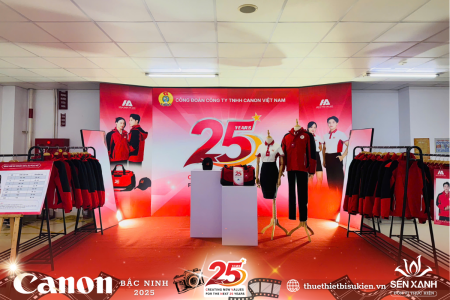 SỰ KIỆN CÔNG ĐOÀN CANON VIỆT NAM - MỪNG KỶ NIỆM 25 NĂM THÀNH LẬP