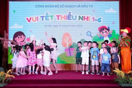 Cho thuê thiết bị sự kiện - TỔ CHỨC QUỐC TẾ THIẾU NHI 1/6